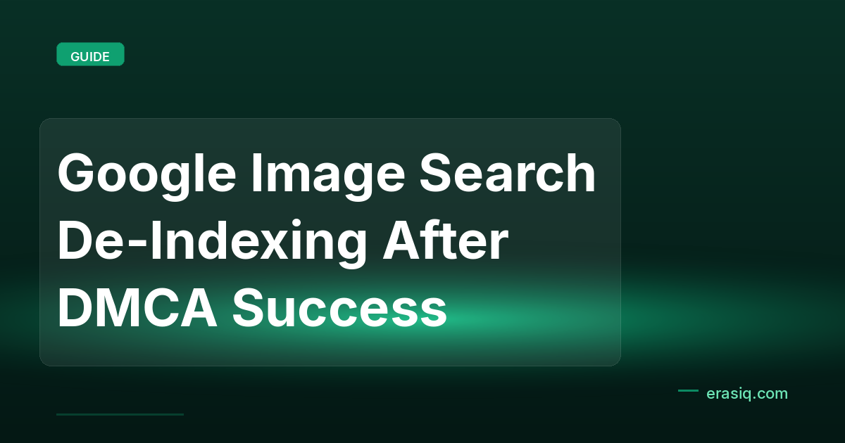 Google Image Search De-Indexing After DMCA Success
