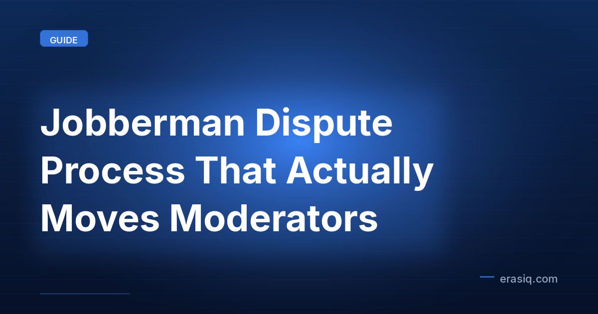 Jobberman Dispute Process That Actually Moves Moderators