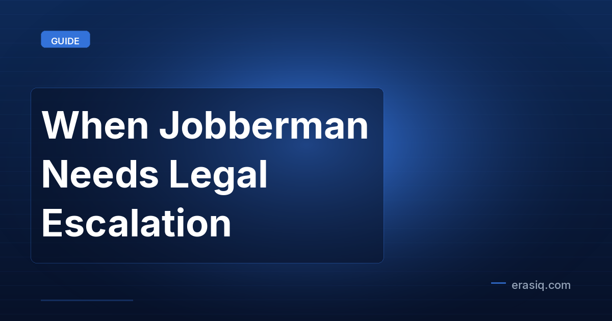 When Jobberman Needs Legal Escalation